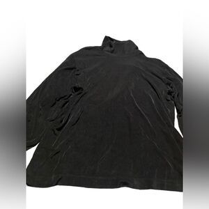 Chicos size 2 (large) slick finish mock turtle neck excellent condition